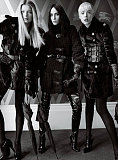 Burberry F/W 07.08
M: Agyness, Lily D, Kiera G, Morwenna C & Georgia
Ph: Mario Testino